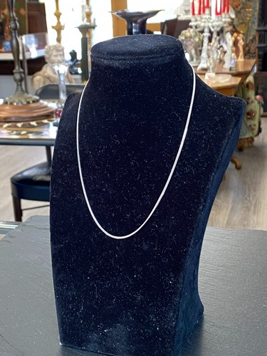 Halskette kette aus weissgold - aus,