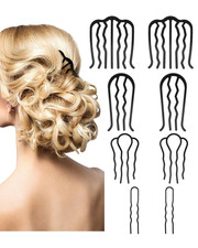 8 Stück Haar Steckkamm
