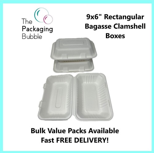 Bagasse klappboxen - bagasse,