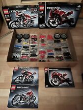Lego Technic Technik 8051 Street Bike + 8420 Street Bike. 100% Komplett. Wie Neu