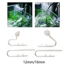 Aquarium Wassertank Filter Zu-/Ablauf mit Saugnapf Wassertank mit