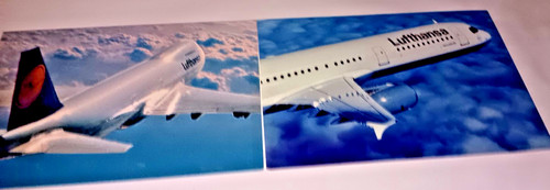 Postkarten der lufthansa - 2,