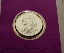 SELTEN!!!  Polen 100 Zloty 1982 Silber Papst John Paul II Jan Pawel II Poland