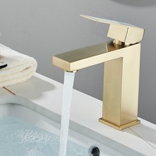 Gold Waschtischarmatur