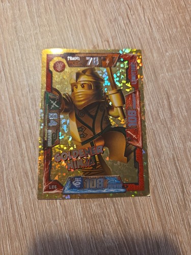 Ninjago trading card - trading, goldener