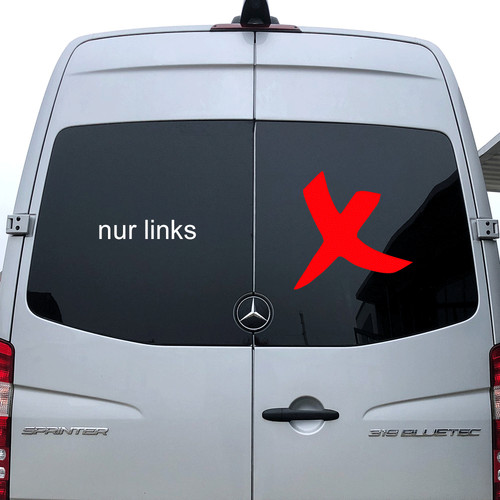 Hecktürscheibe links sprinter - hecktürscheibe,
