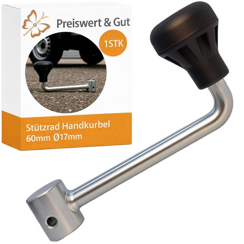 Kurbel hebel stützrad 60mm - kurbel,