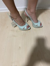 Mango  High Heels In Mintgrün