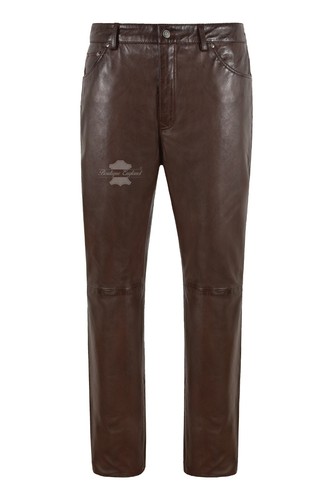 Herren echtleder hose motorrad - herren,