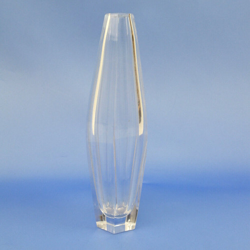 Kristallglas vase eckig - vase, 6