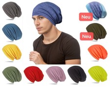 Beanie Mütze M-XXL Sommer über 50 Farben Unisex Damen Herren Uni Farbe Wanssy