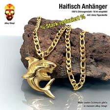 1 Haifisch Anhänger 18 kt
