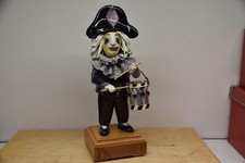 Originales Keramik 30 cm Fasnacht Figuren (2001) Handgefertigtes Basel/Schweiz.