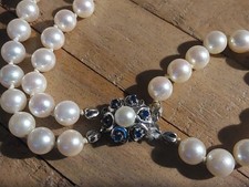 Akoya Perlenkette zweireihig