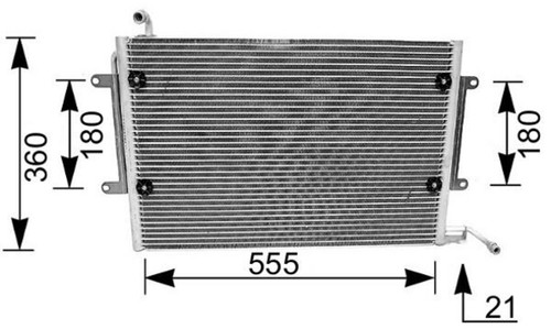 Mahle kondensator klimaanlage - mahle,