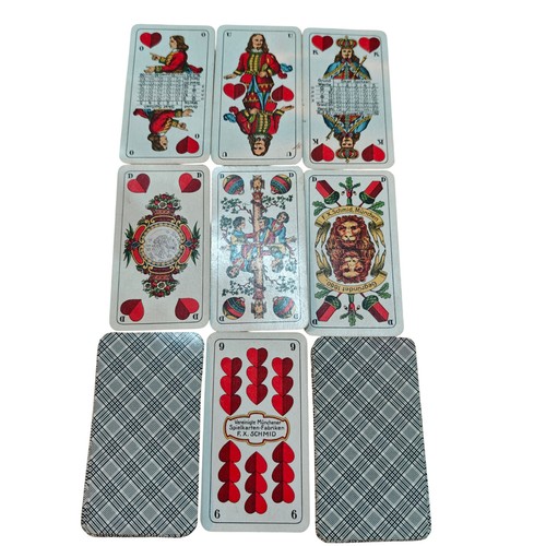 Altes antikes kartenspiel x - antikes,