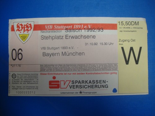 Ticket vfb stuttgart - ,