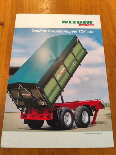 Welger dreiseitenkipper tdk - welger,