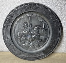 Zinnteller -  WMF Zinn - Rembrandt 1606-1669  - ca. 27 cm im Ø - 400 g