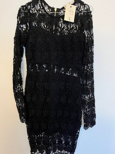 Häkelkleid schwarz m - häkelkleid, gr