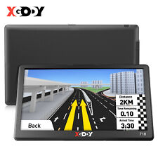 XGODY 7'' Auto PKW LKW Navi Navigation GPS Navigationsgerät EU Karte Radarwarner