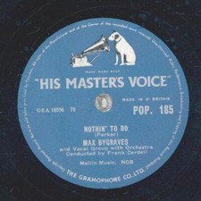 Max Bygraves - Nothin' to do / Lift Boy