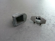 2x Klammer Tülle Befestigung Halter Armlehne oben Griff VW Golf 1 Cabrio 9c16