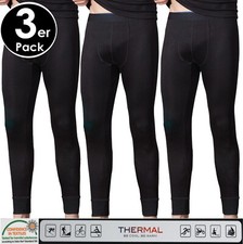 3er Pack Herren Lang Unterhose long underwear Winter Ski Sport Thermounterwäsche