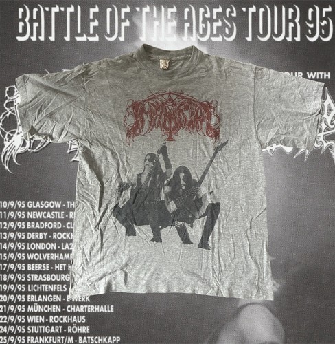 Immortal vintage tourshirt - immortal,