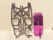 1:8/Nitro(Verbrenner)HPI-Savage X Chassis-Seitenteile(2,5 mm)Unterfahrschutz.