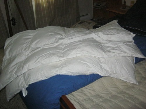 Modernes federsteppbett - modernes,