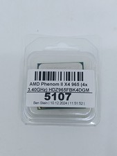AMD Phenom II X4 965 Quad Core