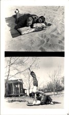 1950s Snapshot Two Men