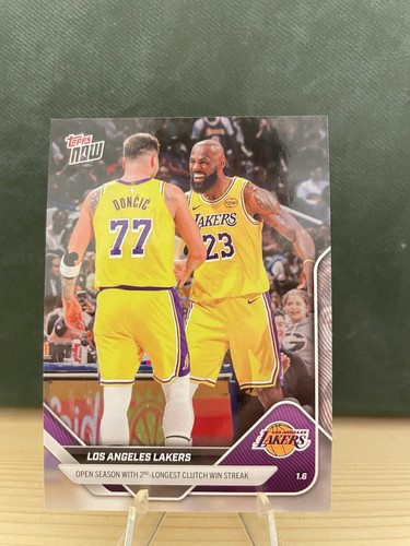 Topps now nba lebron james - topps,