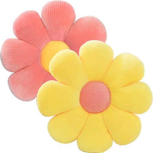 Blumenkissen set plüsch - set,