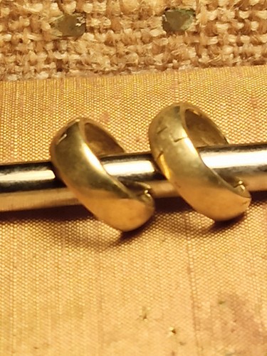 Creolen 585 gelbgold - creolen,