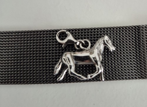 Anhänger silber pferd neu - anhänger,