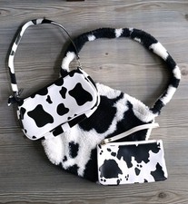Tasche Kuhmuster 3-tlg