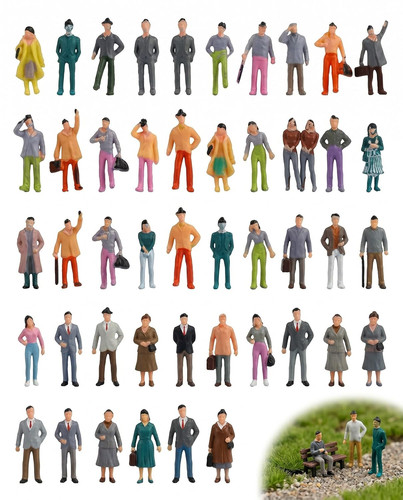 Miniatur figuren set stück - miniatur, 50