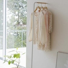Yamazaki Garderobenständer zum Anlehnen Kleiderständer Japan Design weiß 160cm