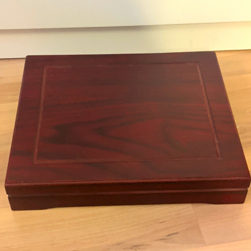 Holz münzbox münzkassette - münzbox,