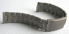 TITANUHRENARMBAND TITAN MASSIV aus dem Hause MABRO 22 mm TITANIUM SOLID BRACELET