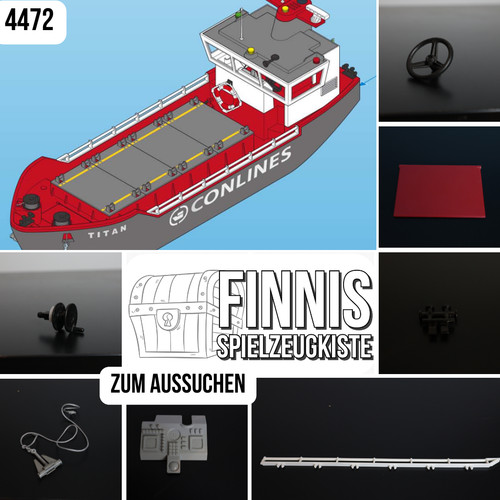 Playmobil 4472 containerschiff - 4472,