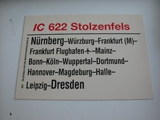 Zuglaufschild 622 - ,