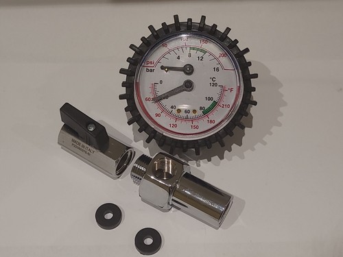 Siebträger thermomanometer - siebträger,