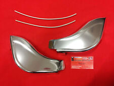 VW Käfer 1200, 1300 + 1500 Steinschlagecken vorne aus ALUMINIUM (0399)