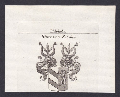 Schiber ritter wappen adel - ritter,