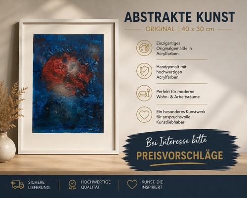Abstraktes originalgemälde - abstraktes,