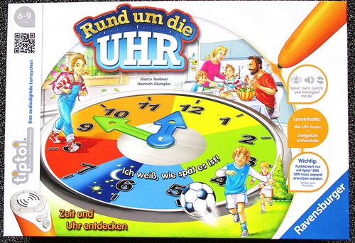 Spiel tiptoi rund - rund, uhr