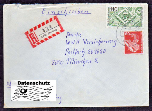 0539 ebf einschreiben - 0539#, r-brief